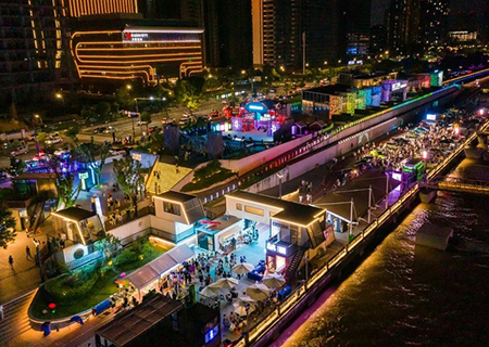 联诚发300㎡大屏震撼亮相2022浙江文旅消费季