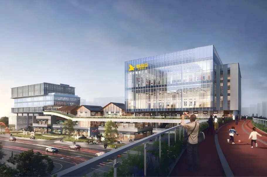 再添新地标！联诚发LED屏点亮泰安荟品仓城市奥莱广场